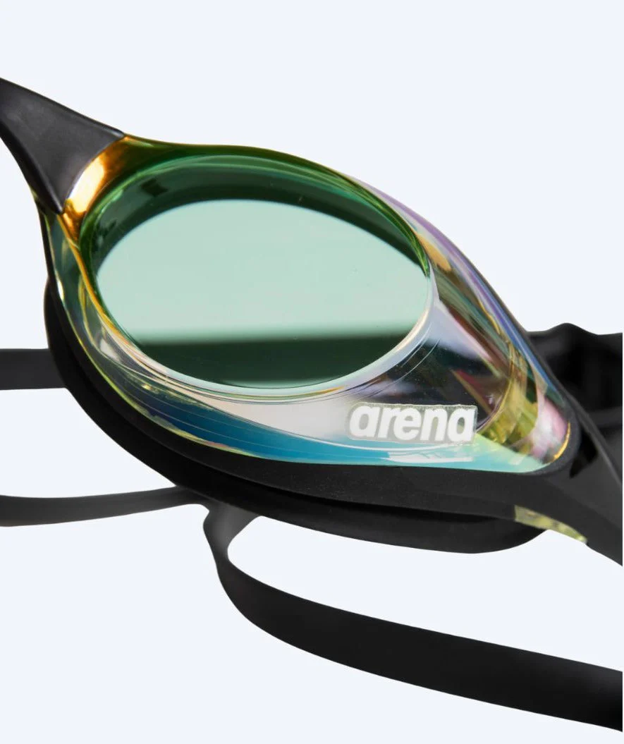 Arena Schwimmbrille - Cobra SWIPE Mirror - Schwarz/Gelb - Image 7