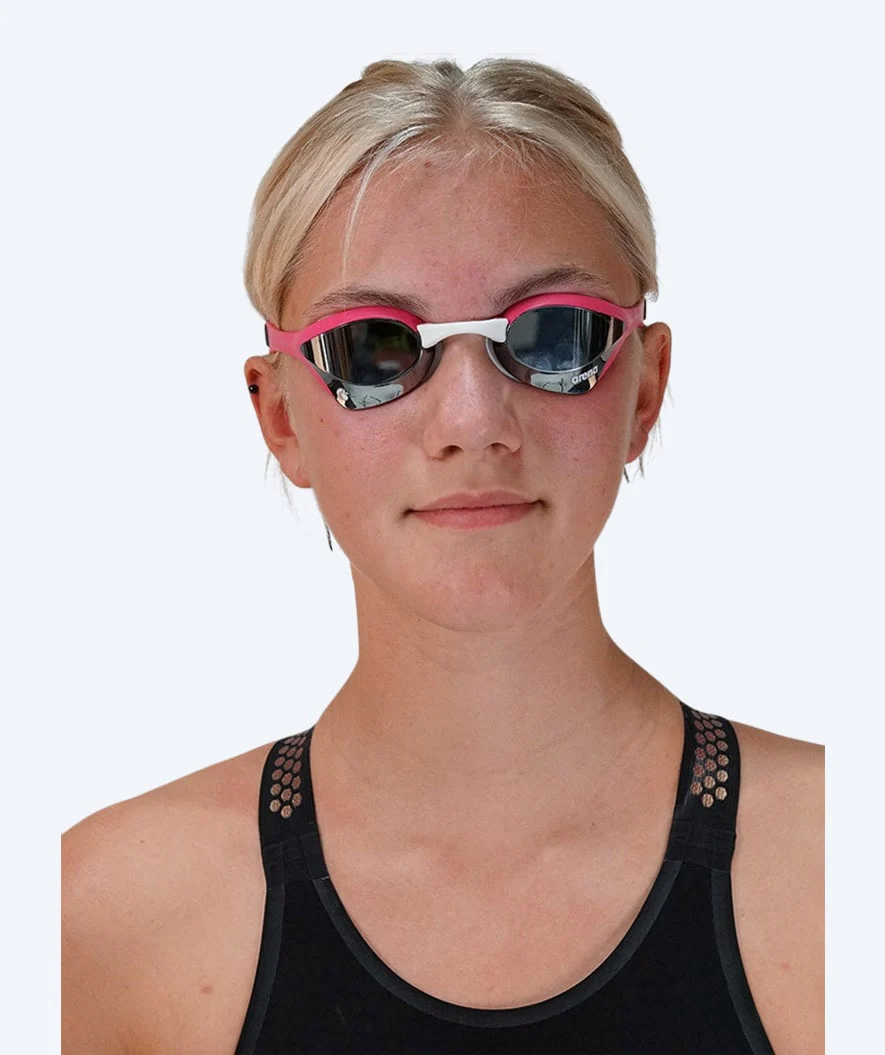 Arena Elite Schwimmbrillen - Cobra Ultra SWIPE Mirror - Donkerblau/Silber - Image 3