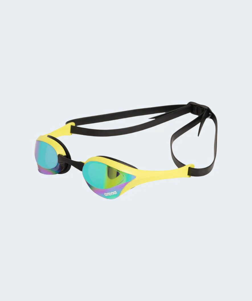 Arena Elite Schwimmbrillen - Cobra Ultra SWIPE Mirror - Gelb/lime