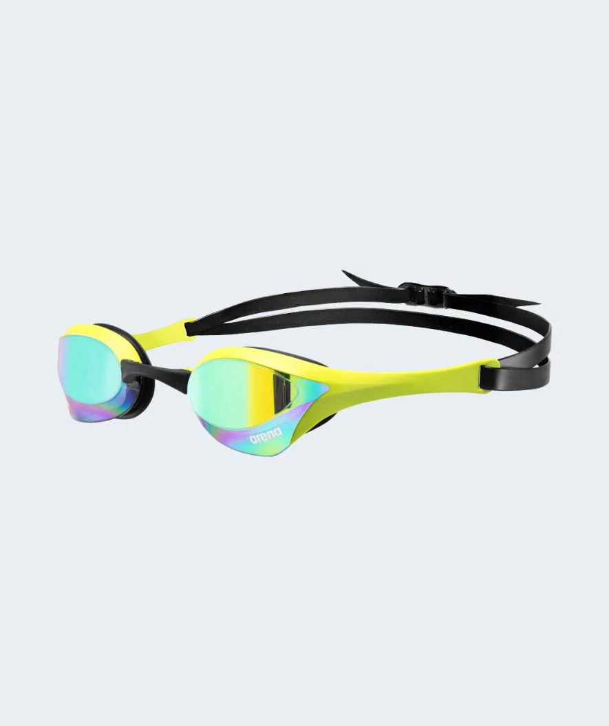 Arena Elite Schwimmbrillen - Cobra Ultra SWIPE Mirror - Gelb/lime - Image 3