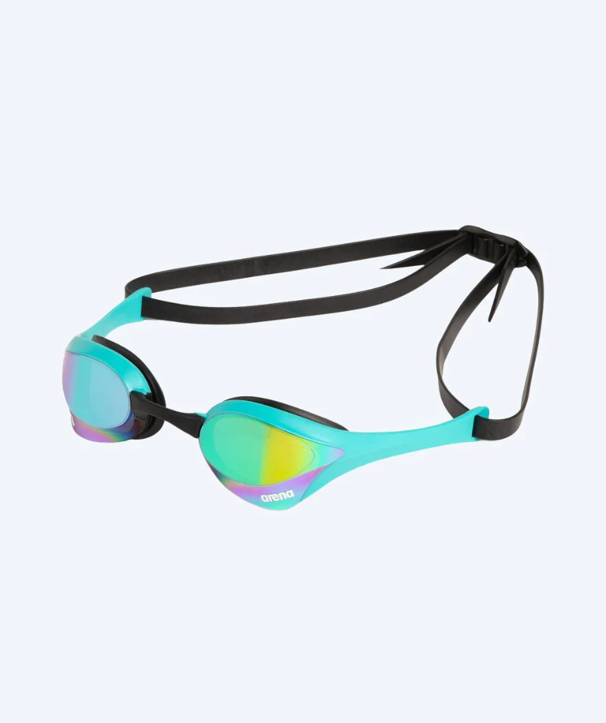 Arena Elite Schwimmbrillen - Cobra Ultra SWIPE Mirror - Hellblau/Gold - Image 2