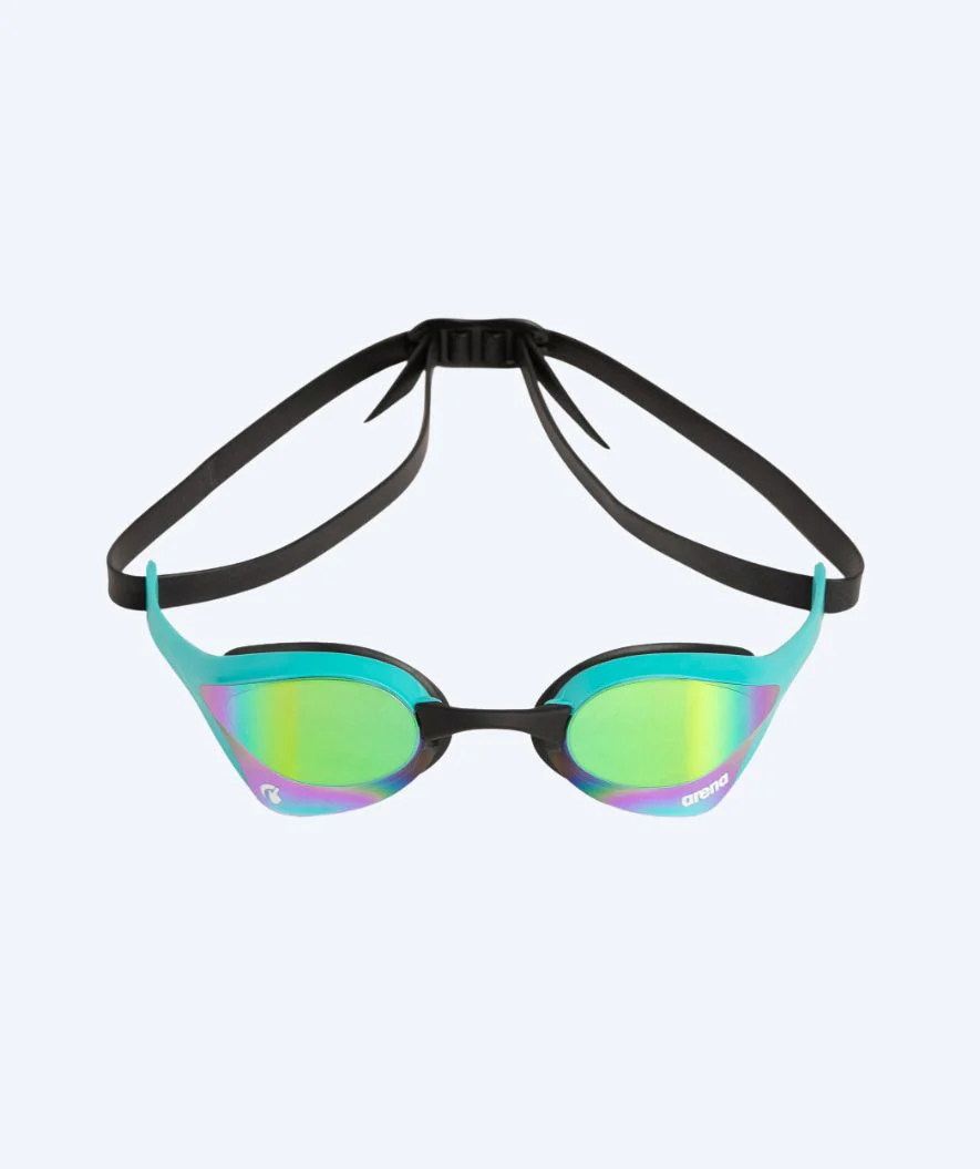Arena Elite Schwimmbrillen - Cobra Ultra SWIPE Mirror - Hellblau/Gold - Image 3