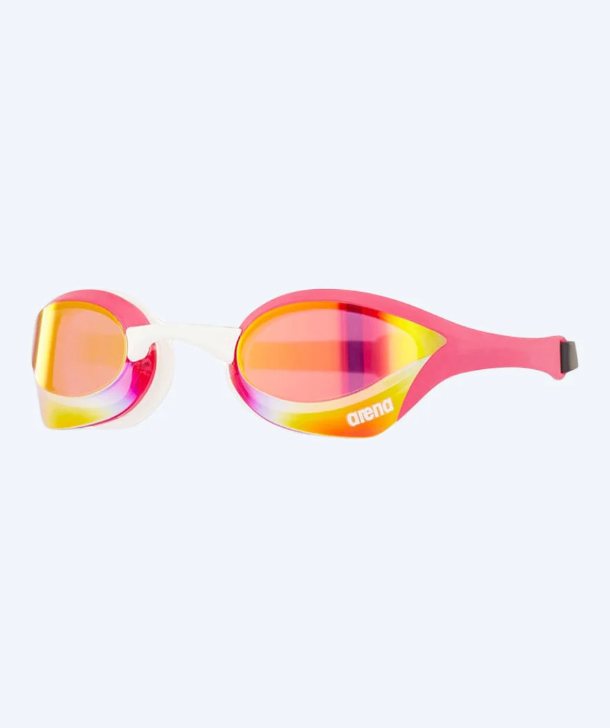 Arena Elite Schwimmbrillen - Cobra Ultra SWIPE Mirror - Hellrosa/Gold - Image 2