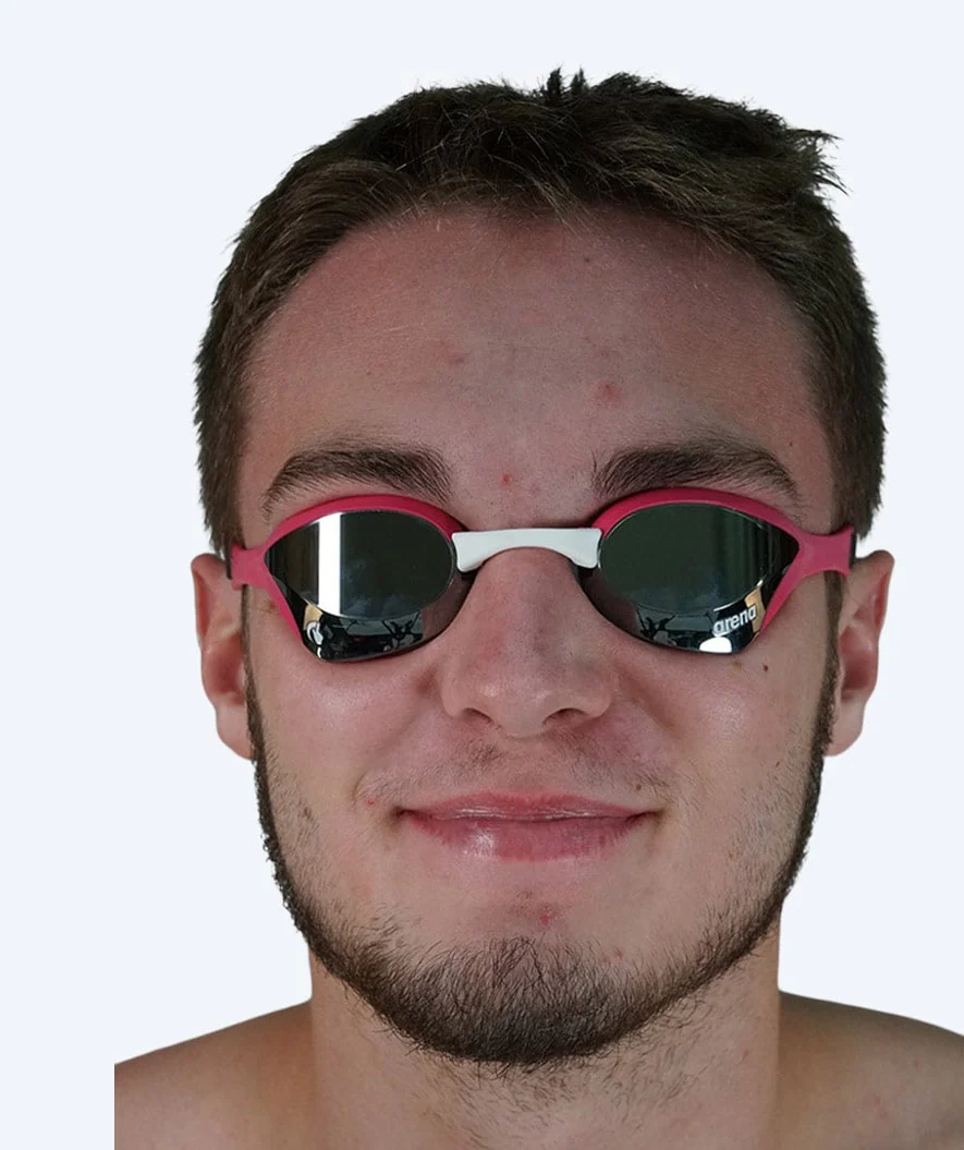 Arena Elite Schwimmbrillen - Cobra Ultra SWIPE Mirror - Hellrosa/Silber - Image 5