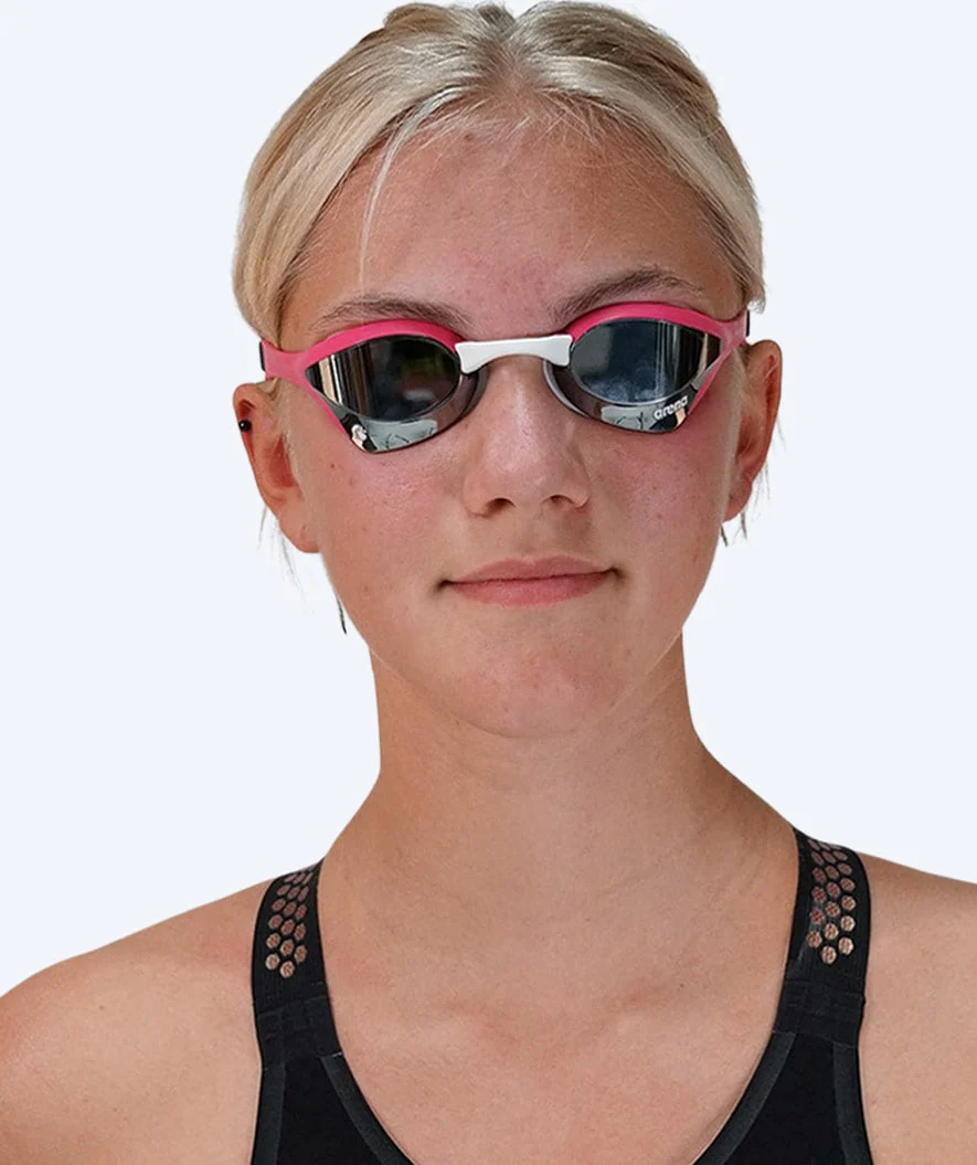 Arena Elite Schwimmbrillen - Cobra Ultra SWIPE Mirror - Schwarz/Silber - Image 7
