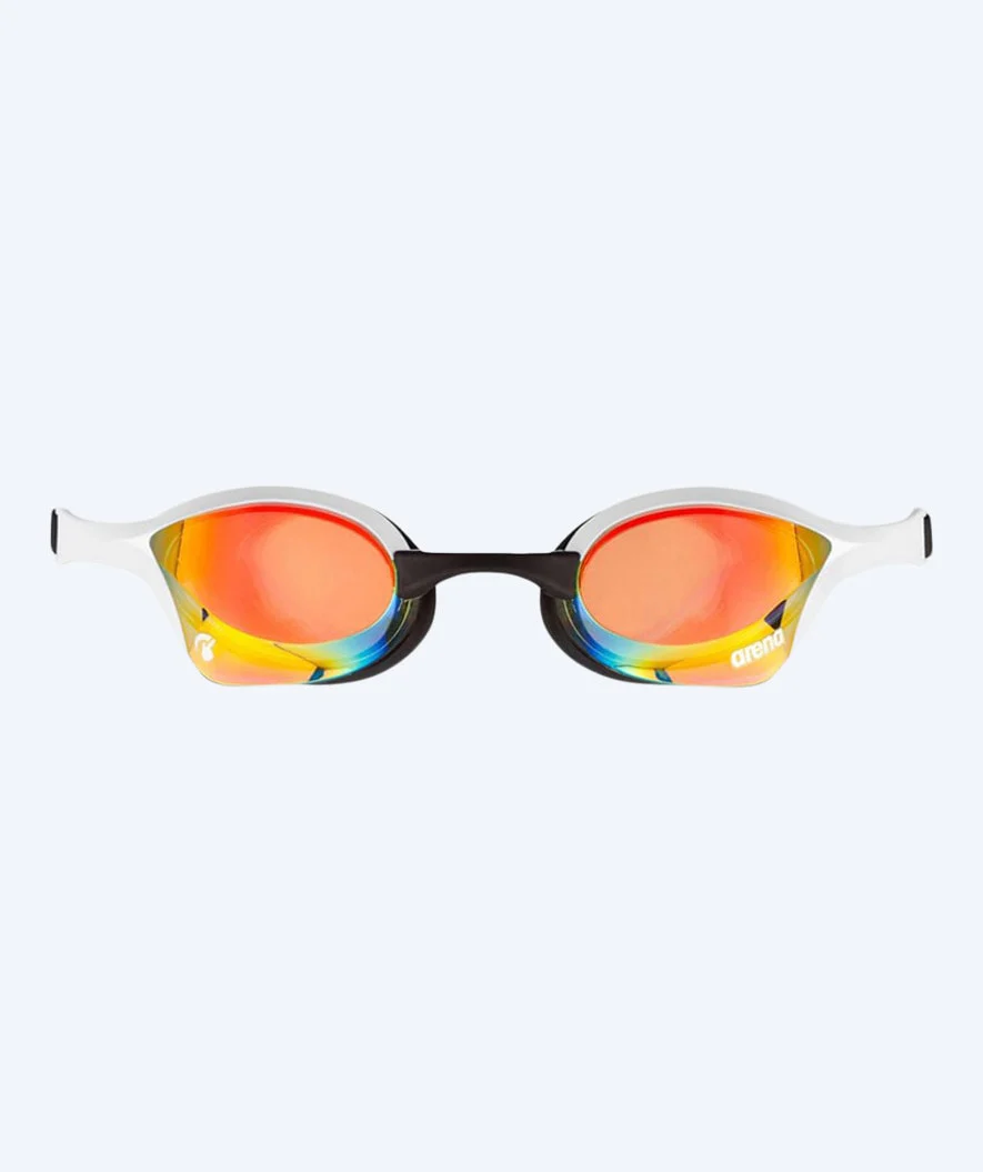 Arena Elite Schwimmbrillen - Cobra Ultra SWIPE Mirror - Weiß/Gold - Image 2