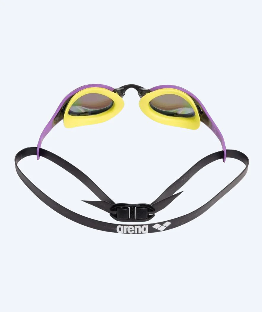 Arena Elite Schwimmbrillen - Cobra Edge SWIPE Mirror - Gelb/Lila - Image 2