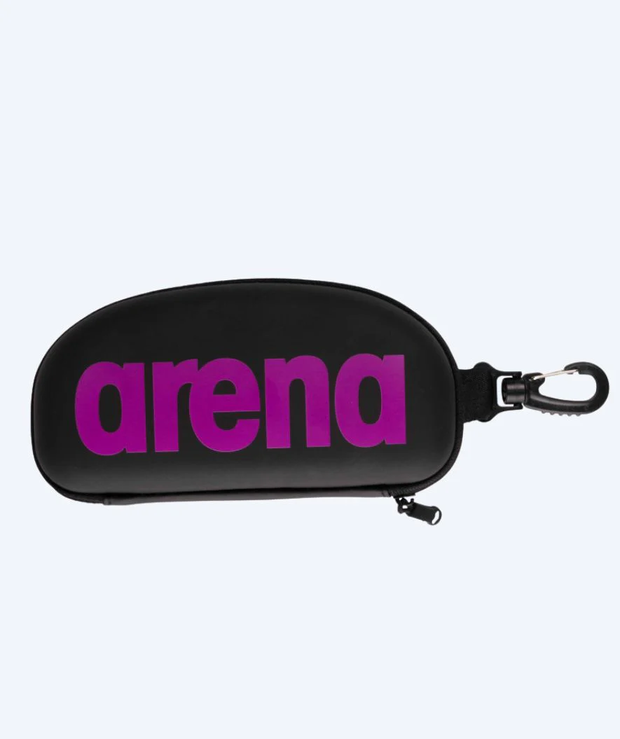 Arena Etui für Schwimmbrillen - Schwarz/Lila
