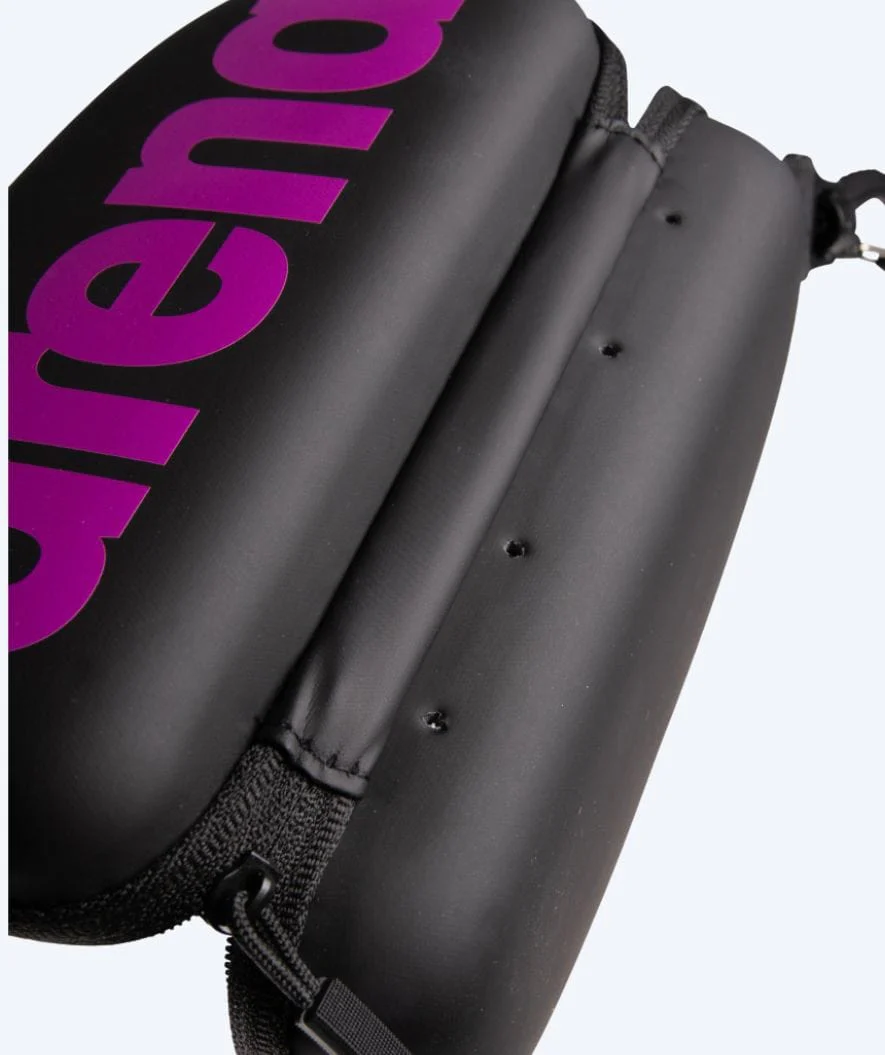 Arena Etui für Schwimmbrillen - Schwarz/Lila - Image 3