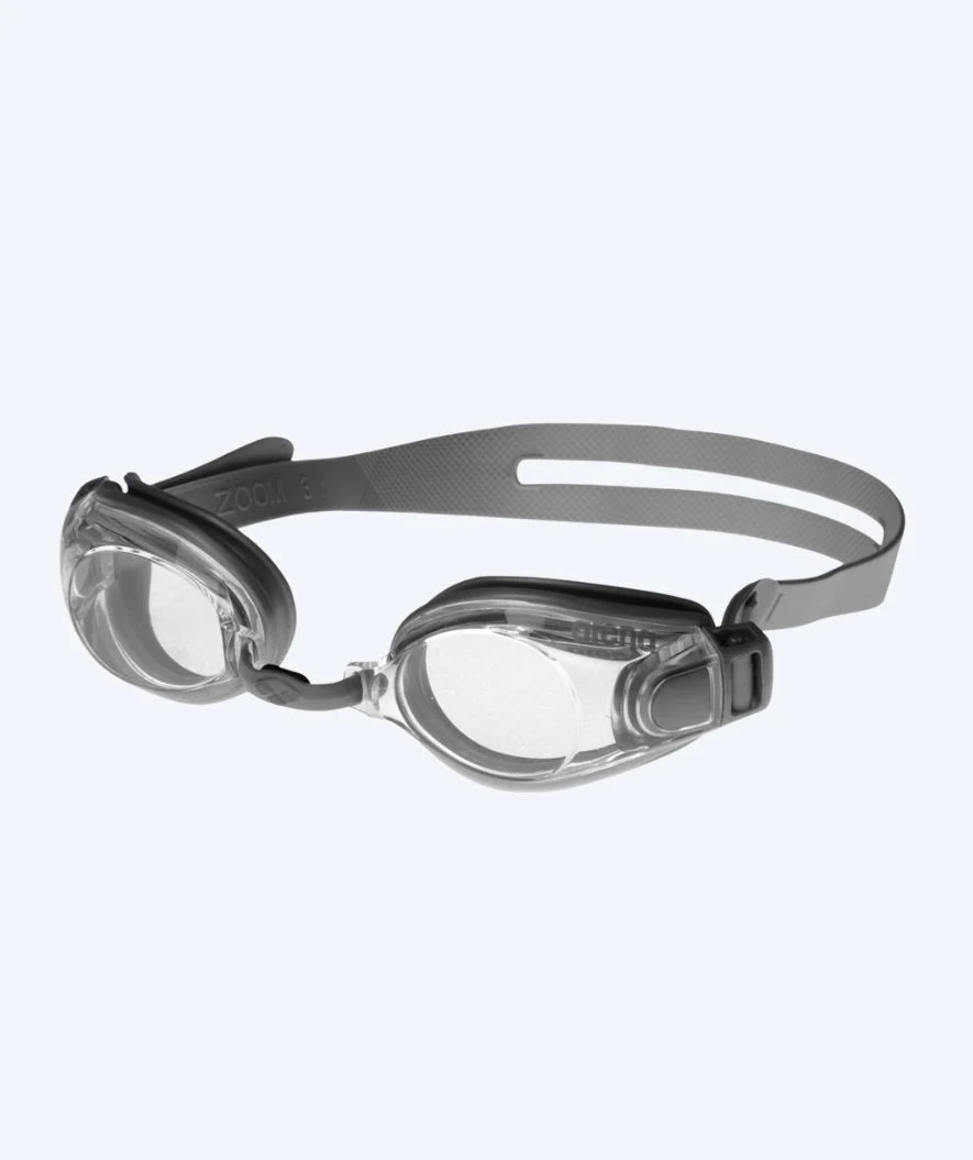 Arena Schwimmbrille für Freizeitschwimmer - Zoom X-Fit - Grau/Klar