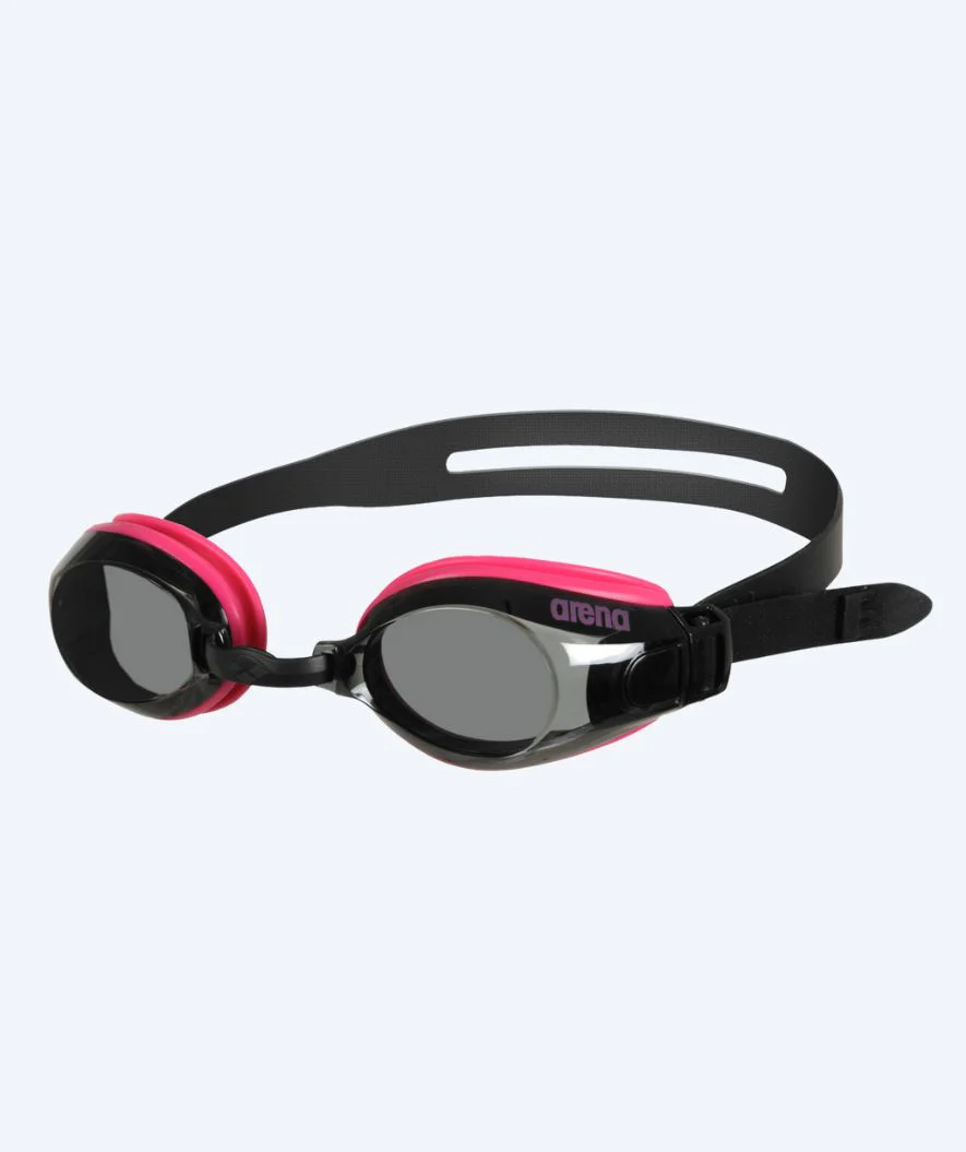 Arena Schwimmbrille für Freizeitschwimmer - Zoom X-Fit - Rosa (Smoke Scheiben)