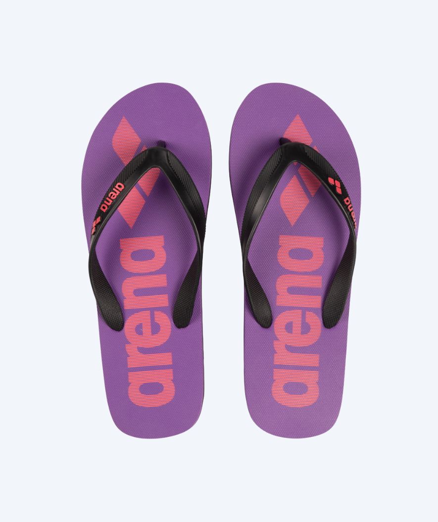 Arena Flip-Flops für Erwachsene - Lila/Schwarz