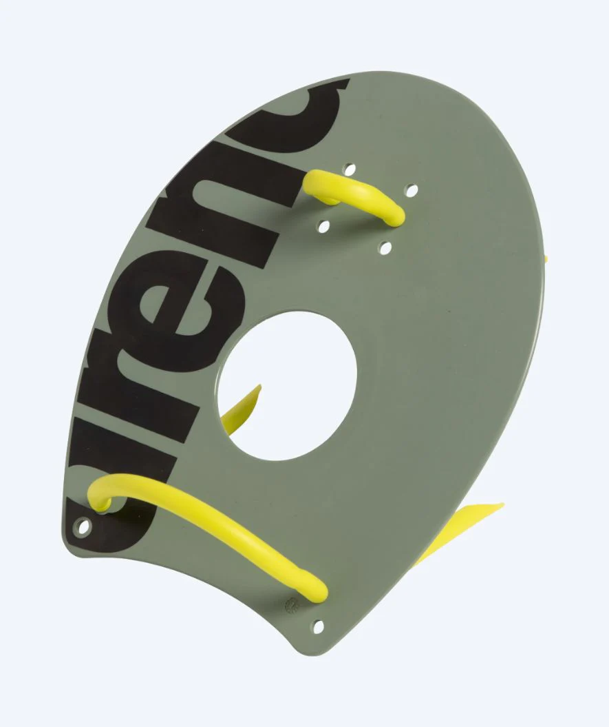 Arena Handpaddles - Elite 2 - Dunkelgrün