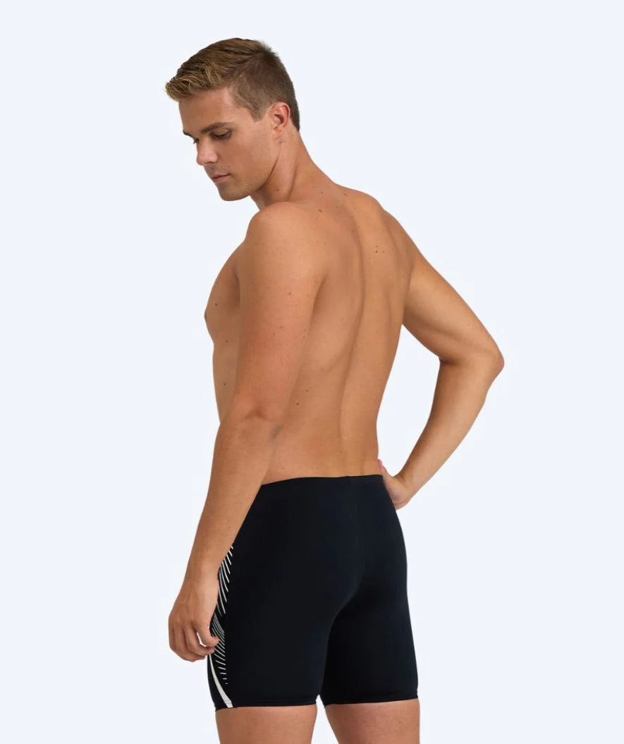Arena lange Badehose für Herren - Feather - Schwarz/Weiß - Image 2