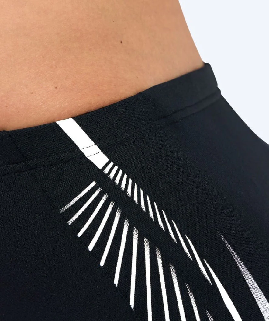 Arena lange Badehose für Herren - Feather - Schwarz/Weiß - Image 4