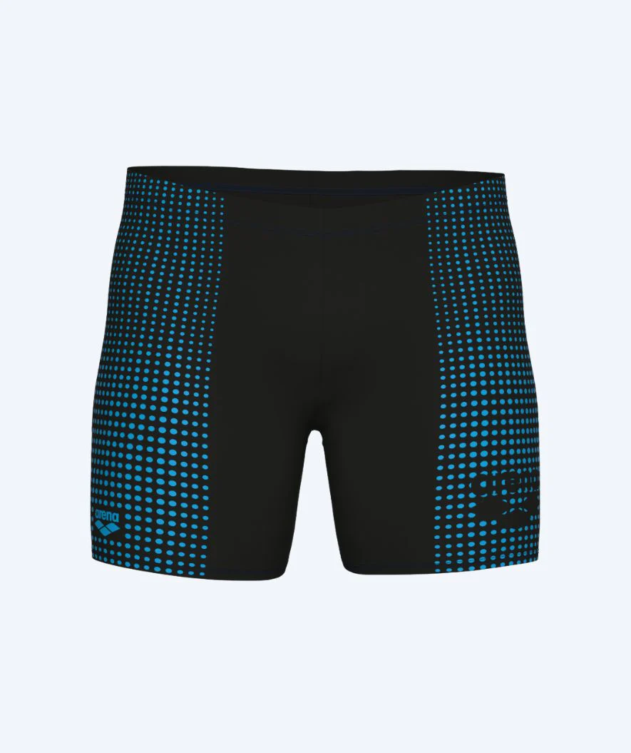 Arena lange Badehose für Herren - Foggy Dots - Schwarz/Hellblau - Image 6