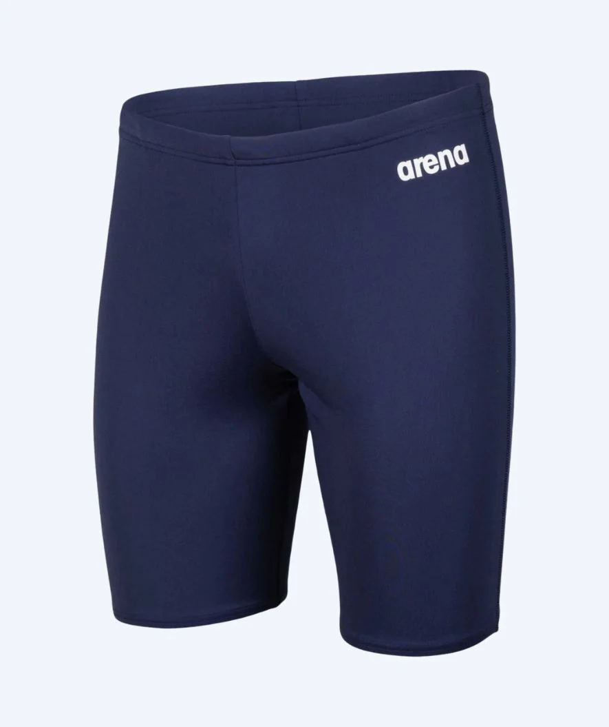 Arena lange Badehose für Herren - Team Swim Solid - Donkerblau/Weiß - Image 3