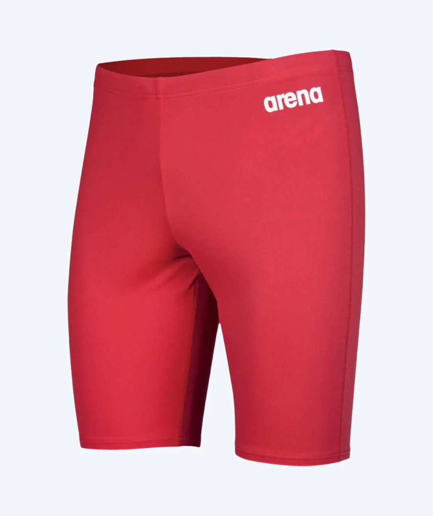 Arena lange Badehose für Herren - Team Swim Solid - Rot - Image 4