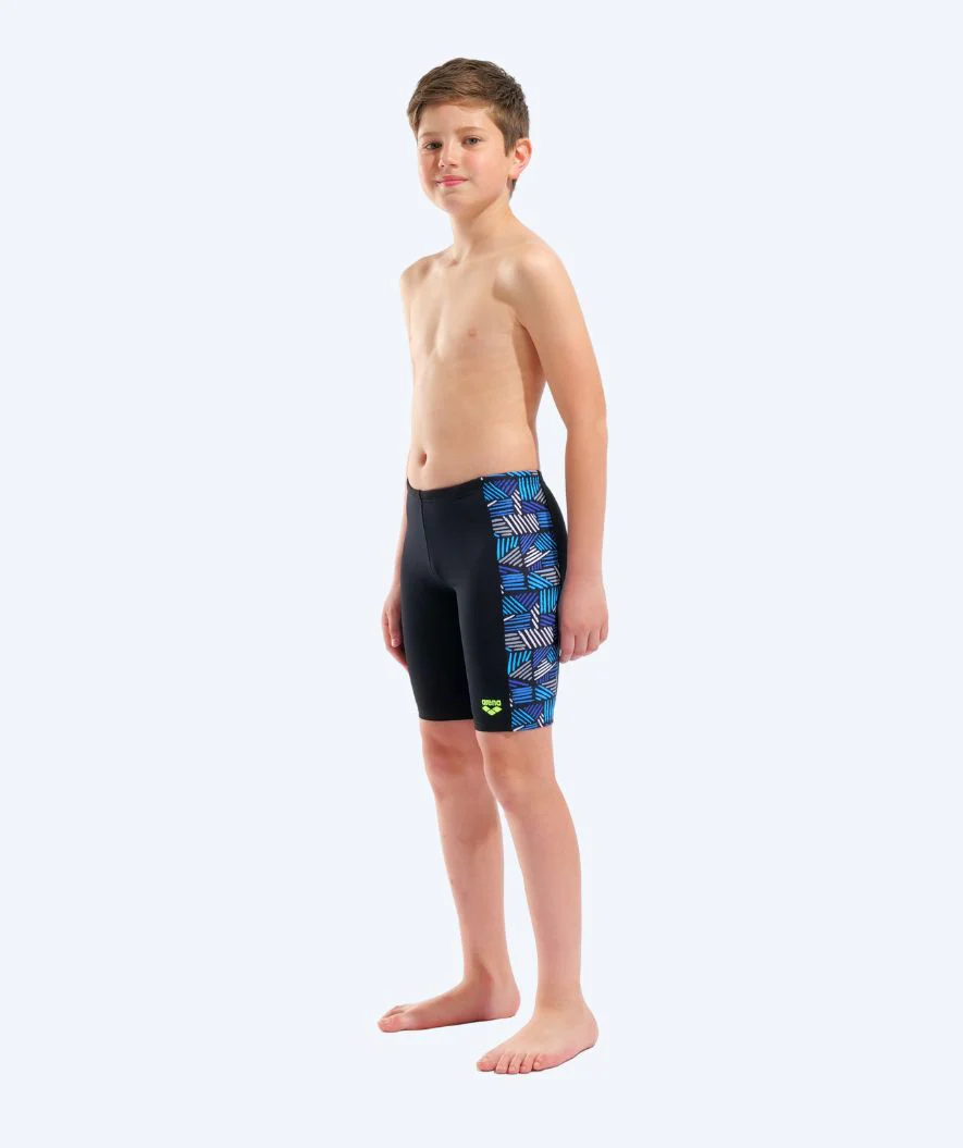 Arena lange Badehose für Jungen - Candies - Schwarz/Blau - Image 3