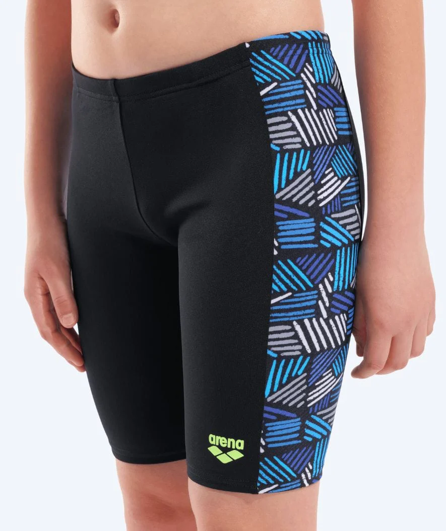 Arena lange Badehose für Jungen - Candies - Schwarz/Blau - Image 4
