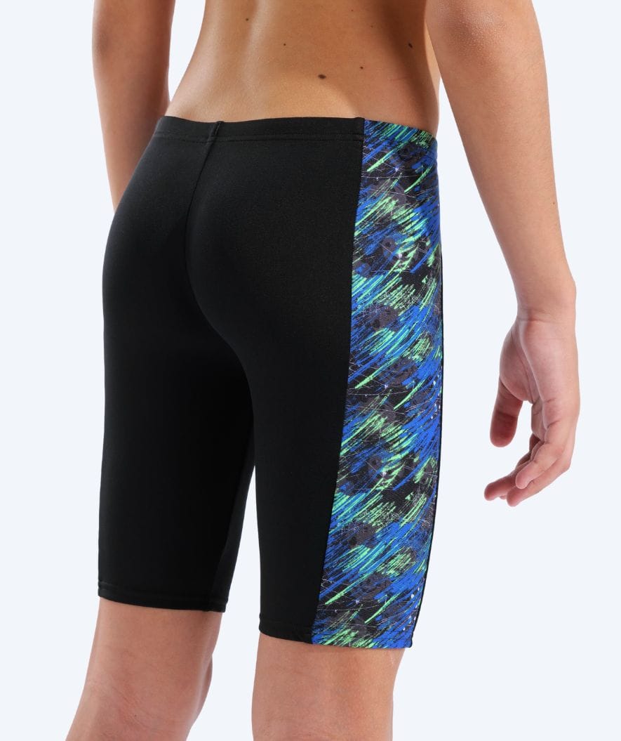 Arena lange Badehose für Jungen - Draft - Schwarz/Blau - Image 5