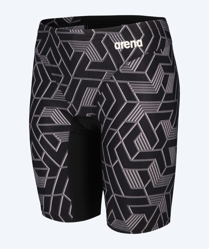 Arena lange Badehose für Jungen - Escape - Schwarz/Grau - Image 5