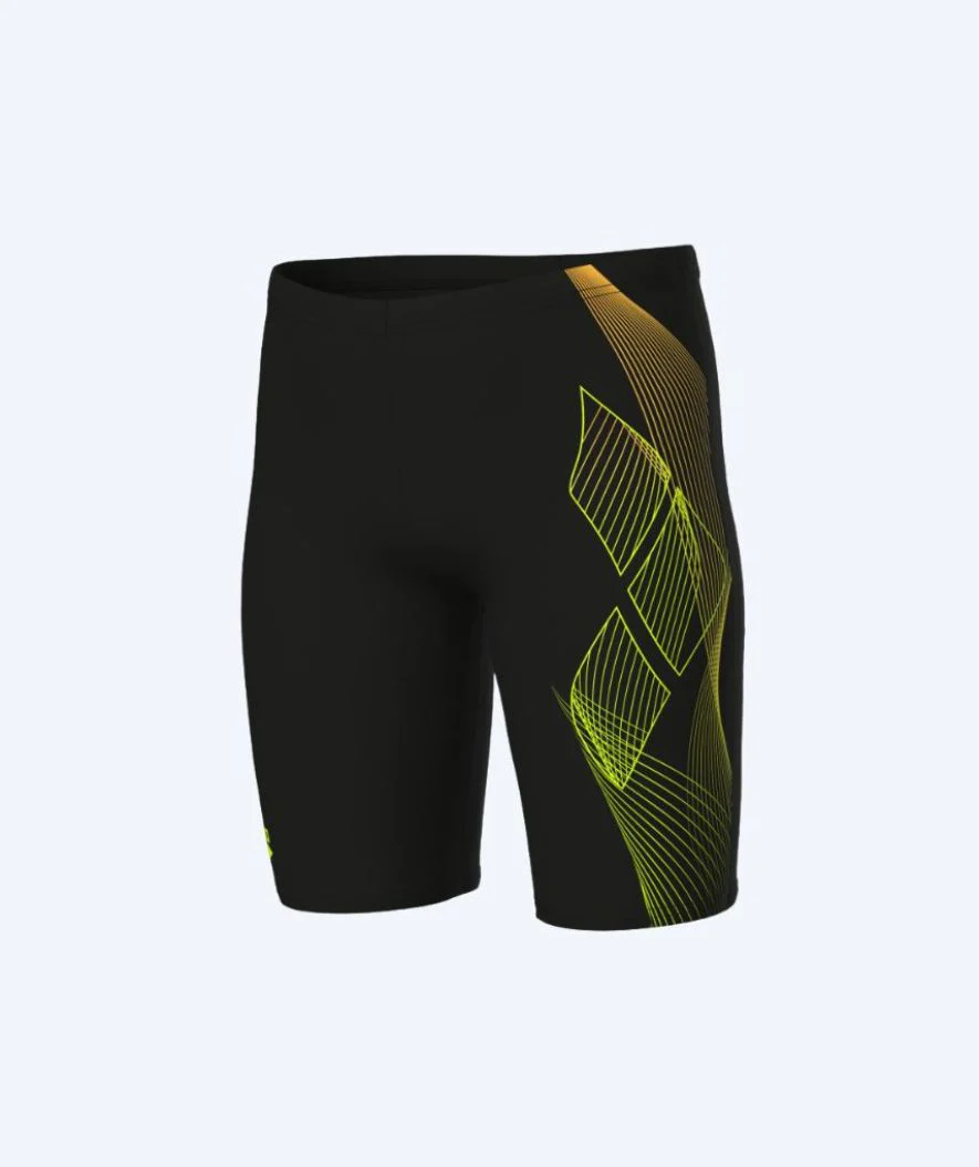 Arena lange Badehose für Jungen - Sea Water - Schwarz/Grün - Image 6