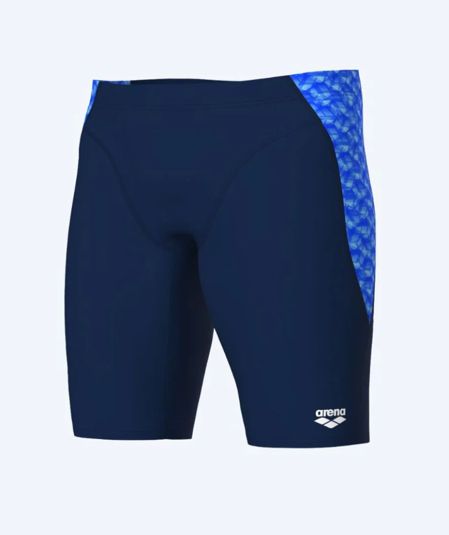 Arena lange Badehose für Herren - Monogram - Donkerblau/Blau - Image 6