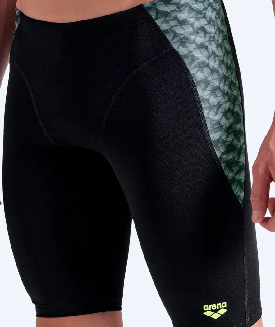 Arena lange Badehose für Herren - Monogram - Schwarz - Image 4