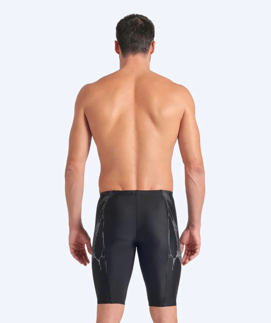 Arena lange Badehose für Herren - Spider Web - Schwarz/Weiß - Image 2