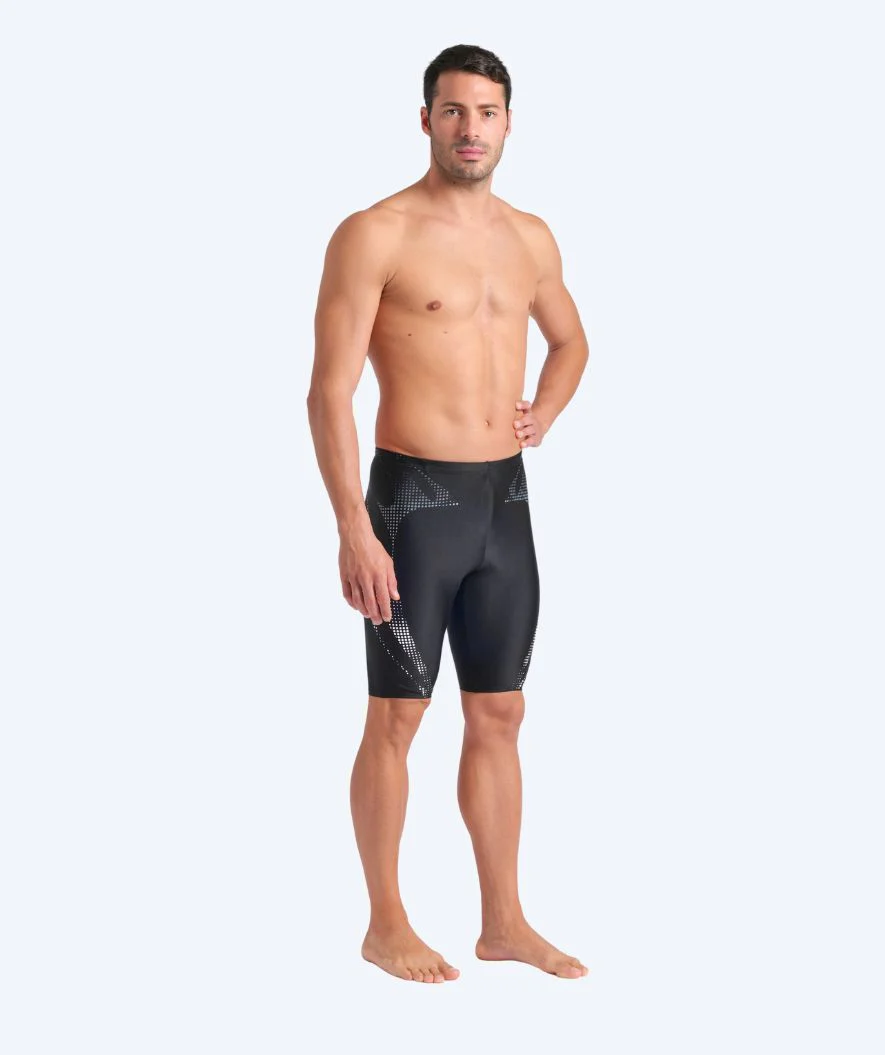 Arena lange Badehose für Herren - Spider Web - Schwarz/Weiß - Image 3