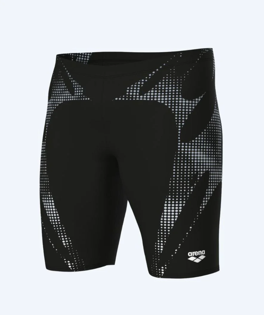 Arena lange Badehose für Herren - Spider Web - Schwarz/Weiß - Image 6