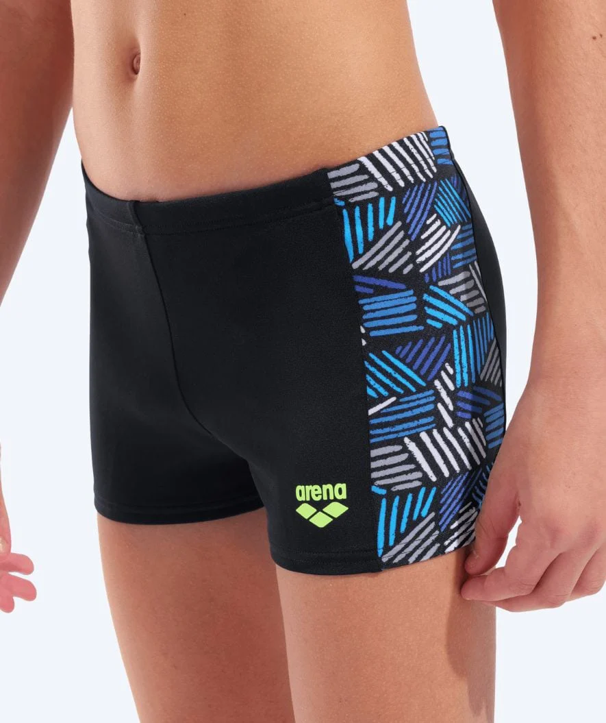 Arena Badehosen mit Bein für Jungen - Candies - Schwarz/Blau - Image 4