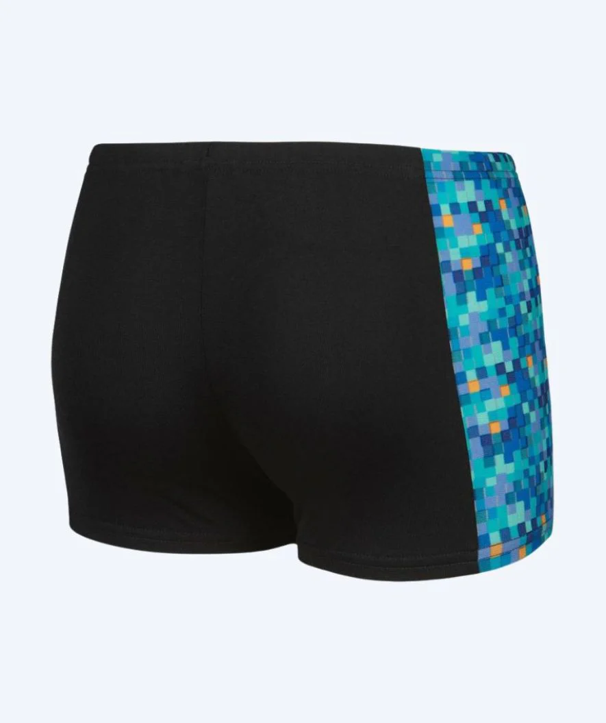 Arena Badehosen mit Bein für Jungen - Pooltiles - Schwarz/Blau - Image 7