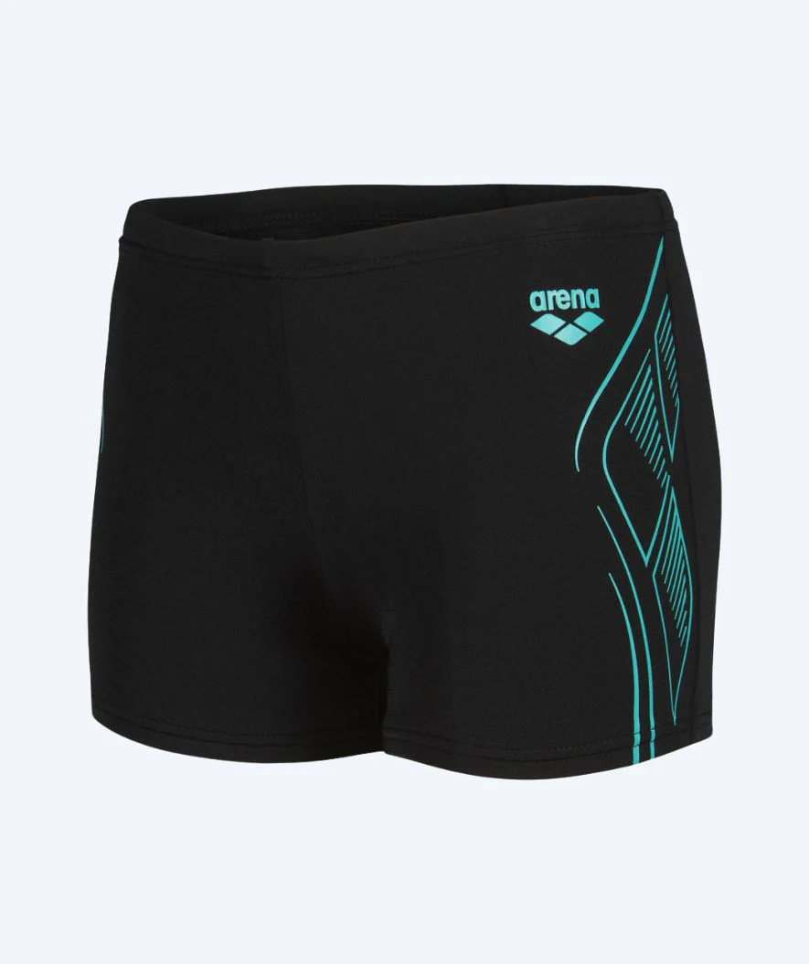 Arena Badehosen mit Bein für Jungen - Reflecting - Schwarz/Hellblau - Image 6