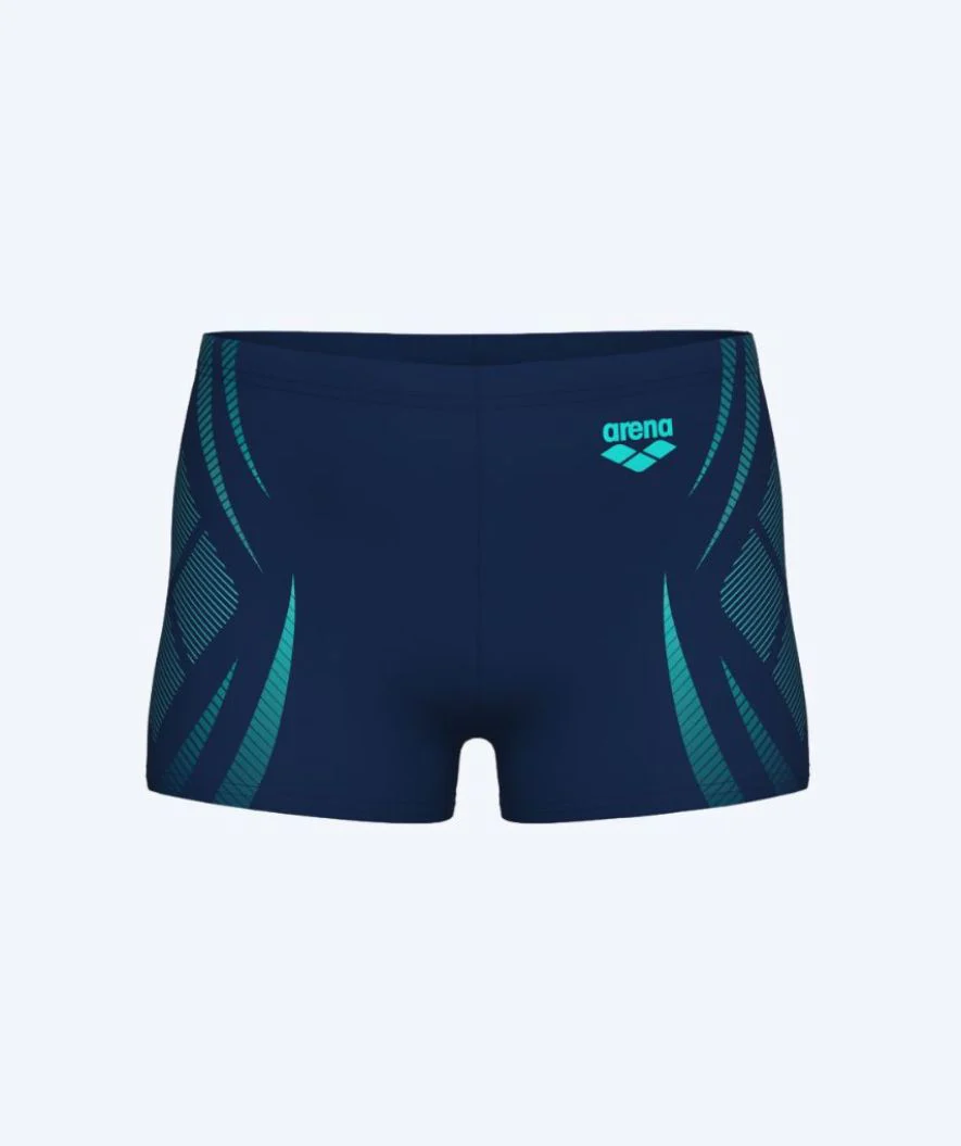 Arena Badehosen mit Bein für Jungen - Poseidonia - Donkerblau/Hellblau - Image 7