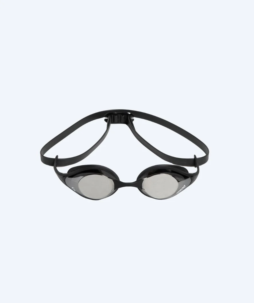 Arena Schwimmbrille - Cobra SWIPE Mirror - Schwarz/Silber - Image 4