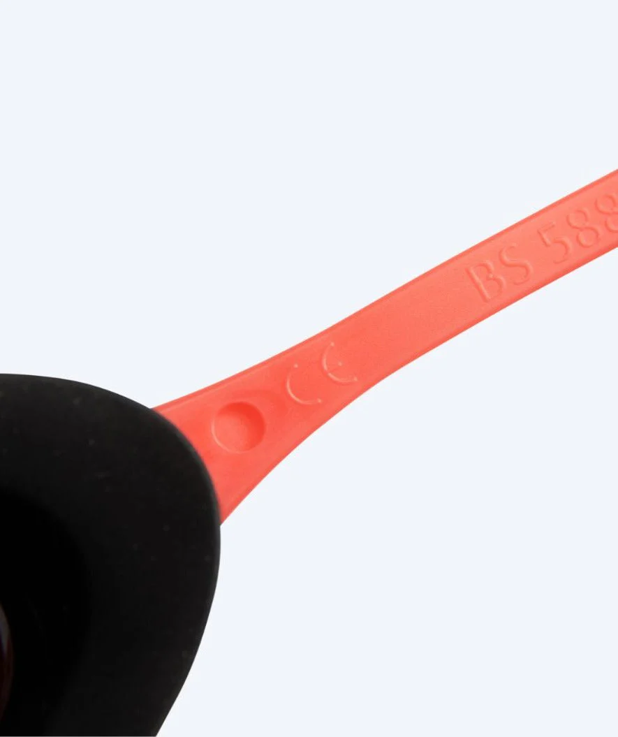 Arena Schwimmbrille - Cobra SWIPE Smoke - Schwarz/Koralle - Image 6
