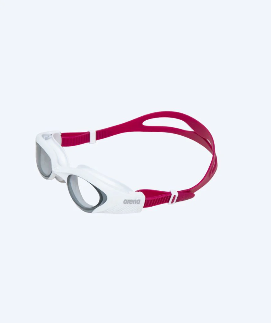 Arena Schwimmbrille für Damen - The One - Weiß/Lila (Smoke Scheiben) - Image 2