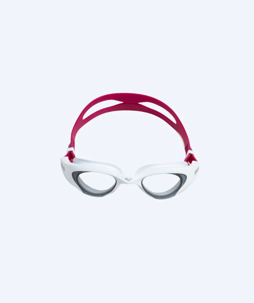 Arena Schwimmbrille für Damen - The One - Weiß/Lila (Smoke Scheiben) - Image 3