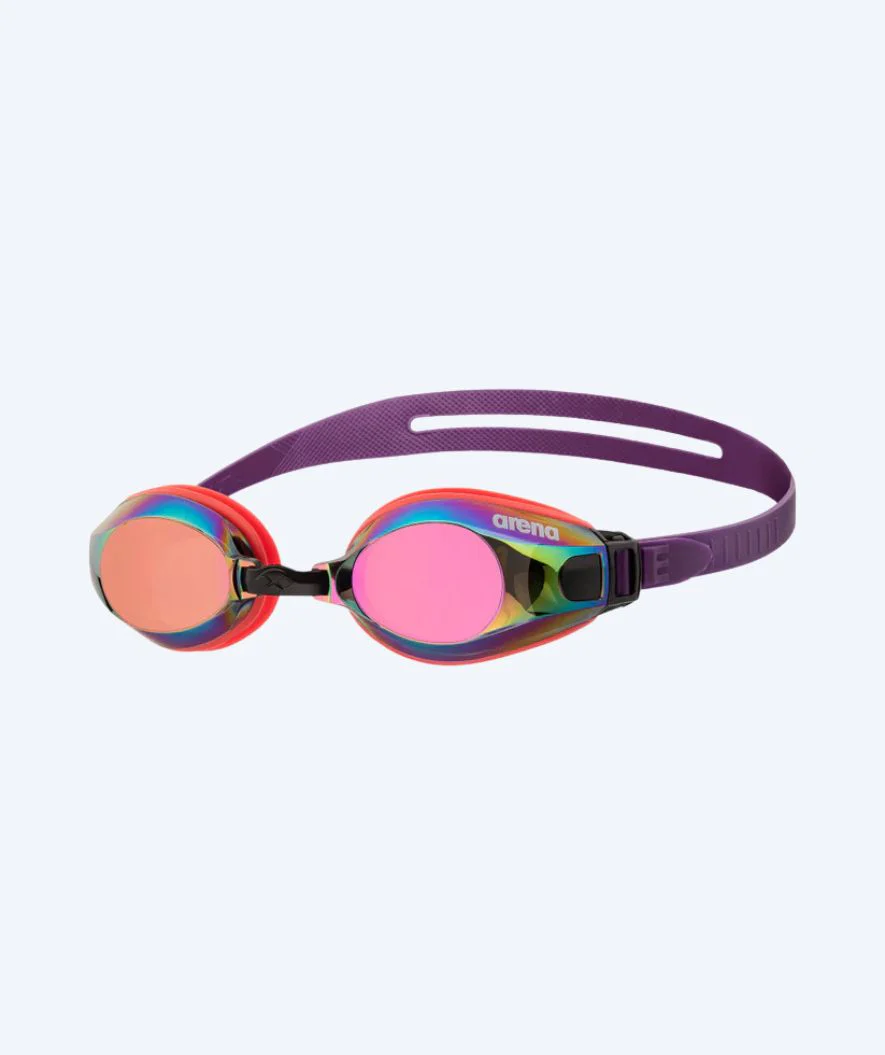 Arena Schwimmbrille für Freizeitschwimmer - Zoom X-Fit Mirror - Lila/Rosa