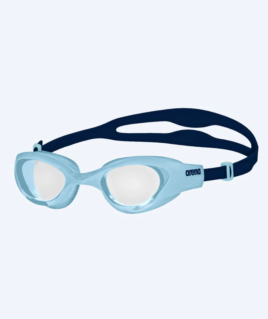 Arena Schwimmbrille für Kinder (6-12) - The One - Hellblau/Klar