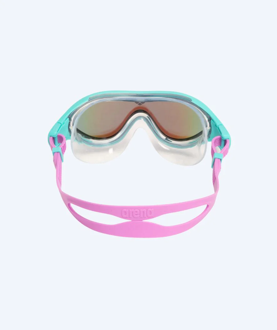 Arena Schwimmmaske für Kinder (6-12) - The One - Türkis/Lila (Mirror Scheiben) - Image 2