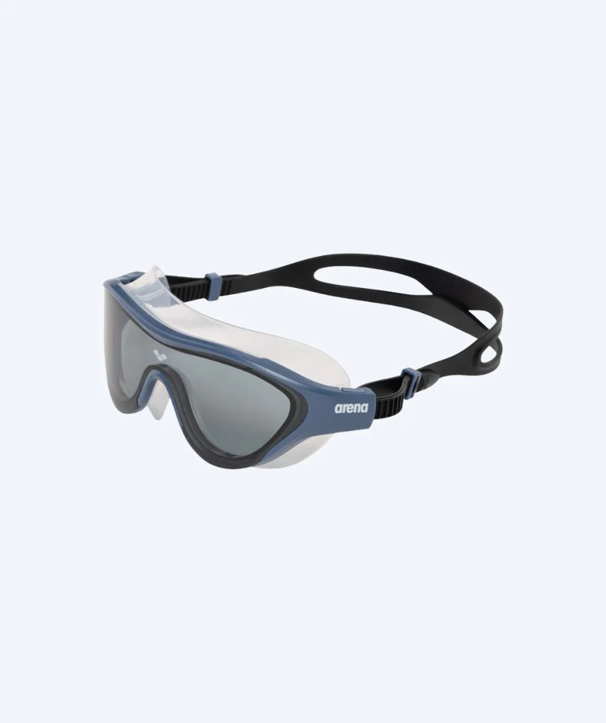 Arena Schwimmmaske - The One - Donkerblau/Schwarz (Smoke Scheiben)