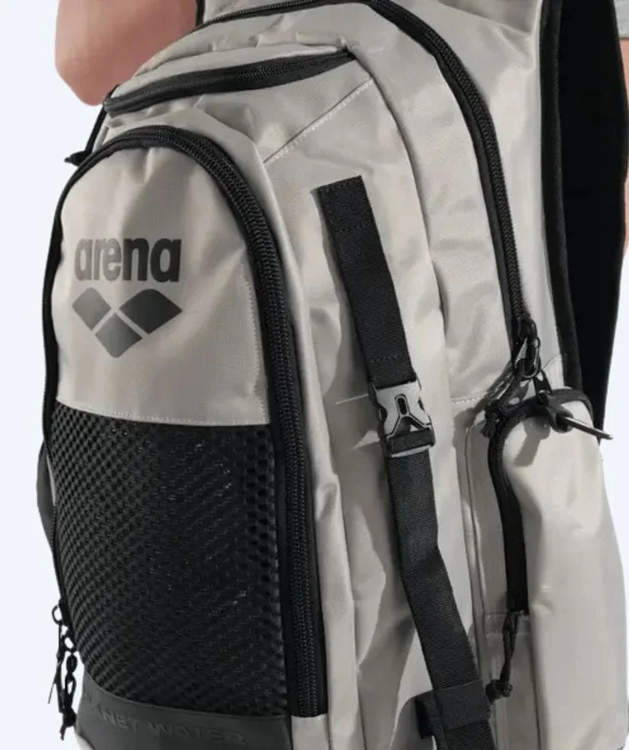 Arena Schwimmrucksack - All Set 45L - Grau/Schwarz - Image 11
