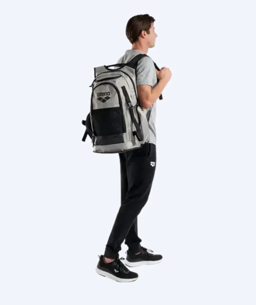 Arena Schwimmrucksack - All Set 45L - Grau/Schwarz - Image 3
