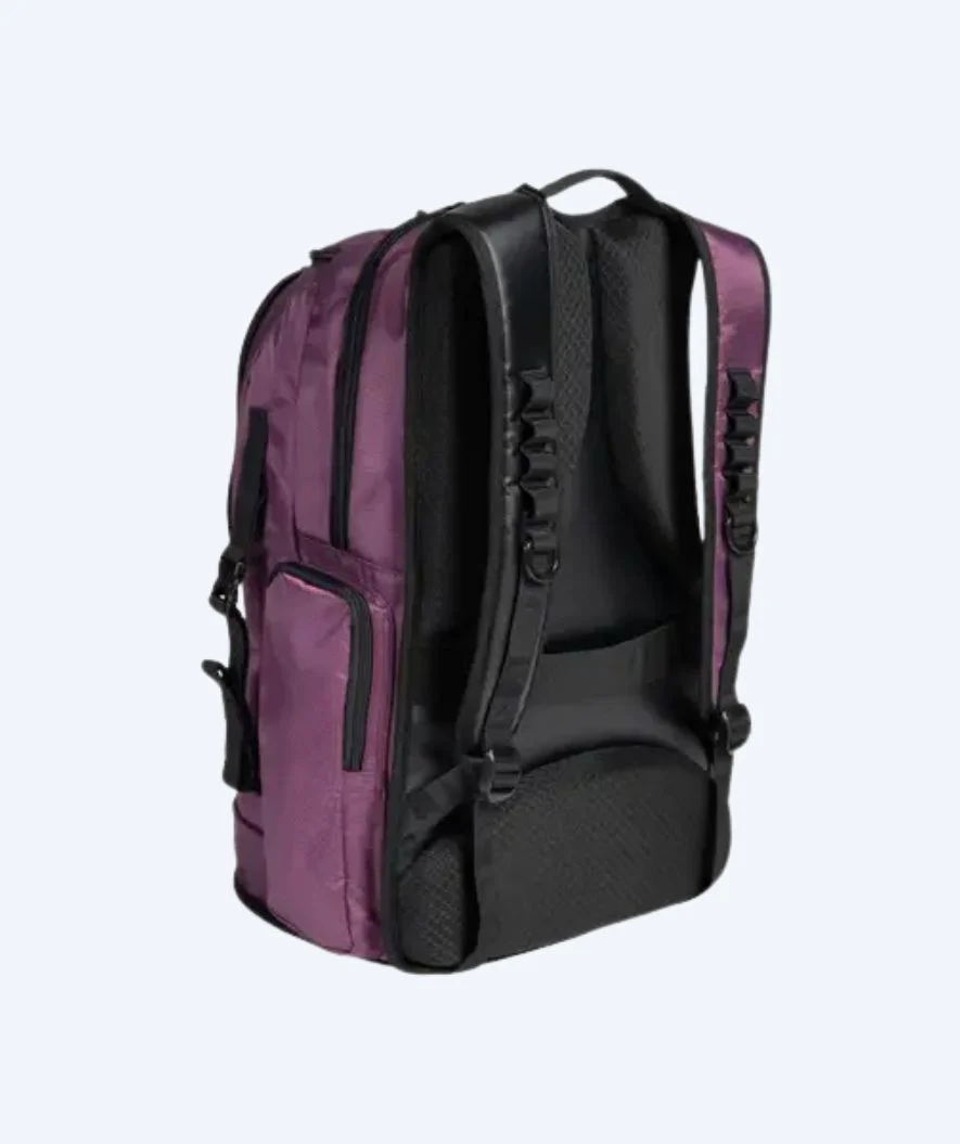 Arena Schwimmrucksack - All Set 45L - Lila/Schwarz - Image 2
