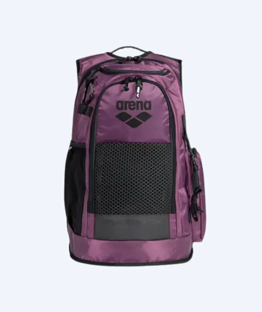 Arena Schwimmrucksack - All Set 45L - Lila/Schwarz - Image 4
