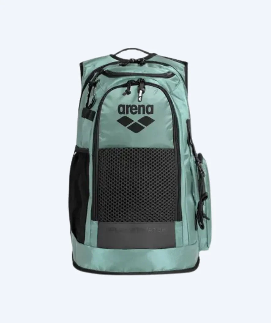 Arena Schwimmrucksack - All Set 45L - Sage/Schwarz - Image 4