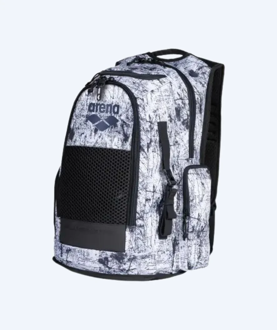 Arena Schwimmrucksack - All Set 45L - Weiß/Schwarz